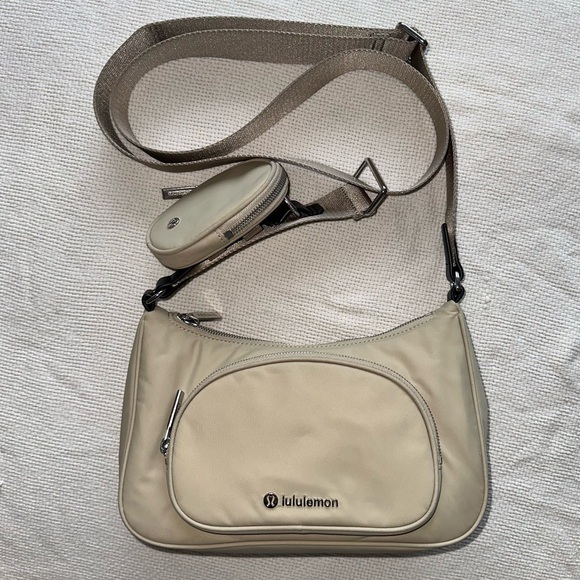 lululemon athletica Bags Lululemon Crossbody Bag With Nano Pouch In